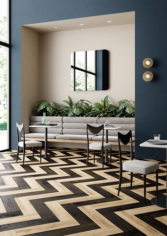 Luvanto contrast flooring