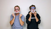 FIREFIGHTERS TRY URBAN OUTFITTERS SHEET MASKS