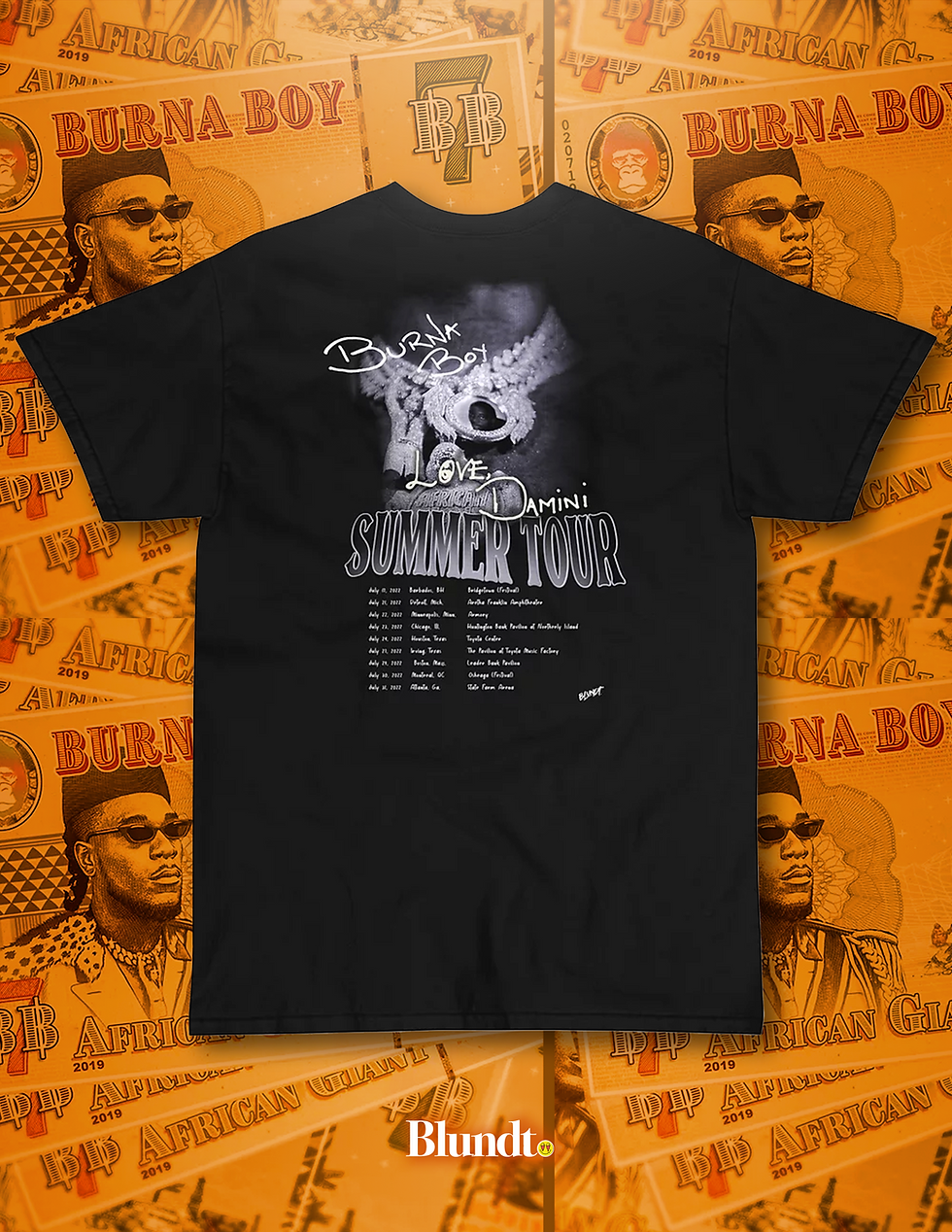 Thumbnail: Shayoooo + Tour Dates T-shirt (Adult Unisex)
