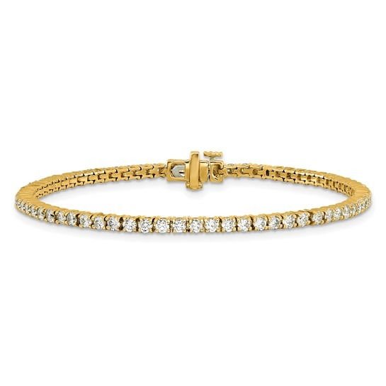Thumbnail: 2 3/4ct total Weight Lab Grown Diamond Tennis Bracelet