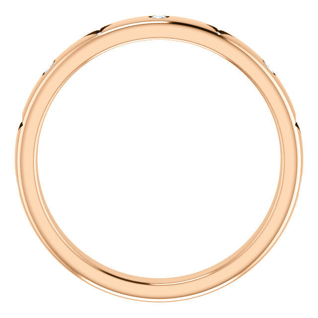 Thumbnail: Flush Set Diamond Band