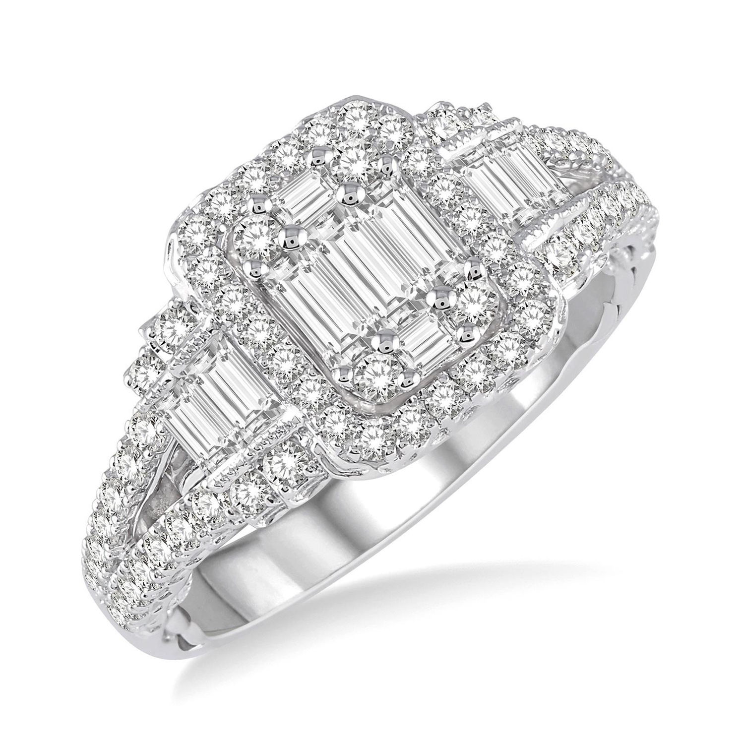 Past Present and Future Diamond Ring