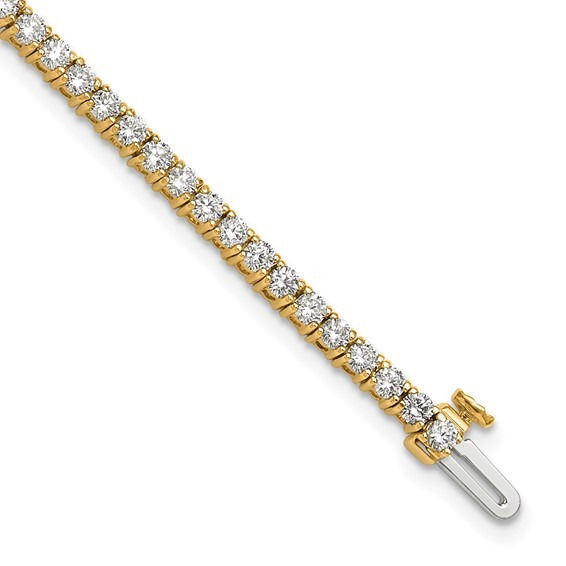 Thumbnail: 2 3/4ct total Weight Lab Grown Diamond Tennis Bracelet
