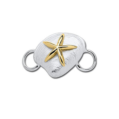 Clam Shell With Startfish Clasp blueriverdiamonds
