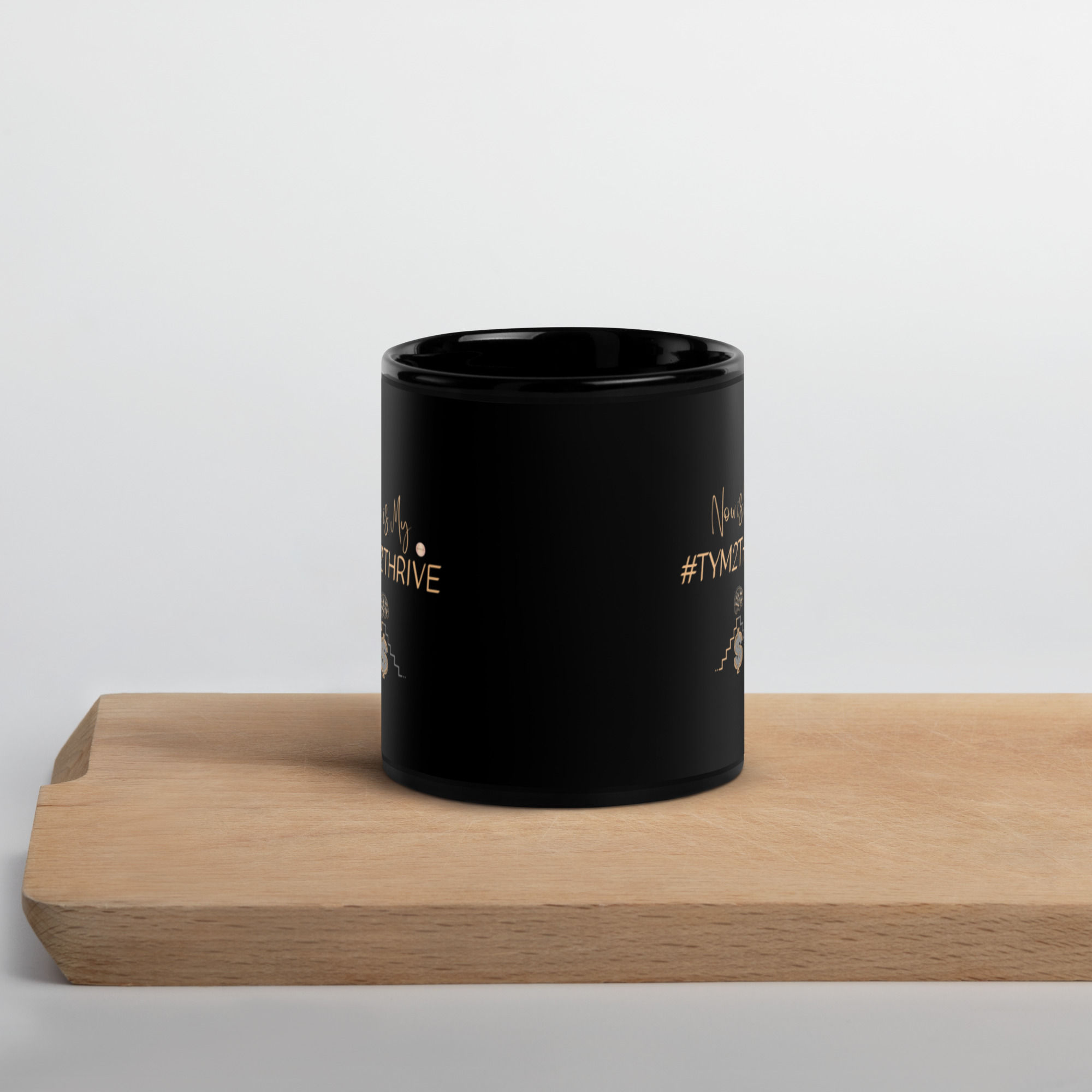 TYM2THRIVE Mug (black)
