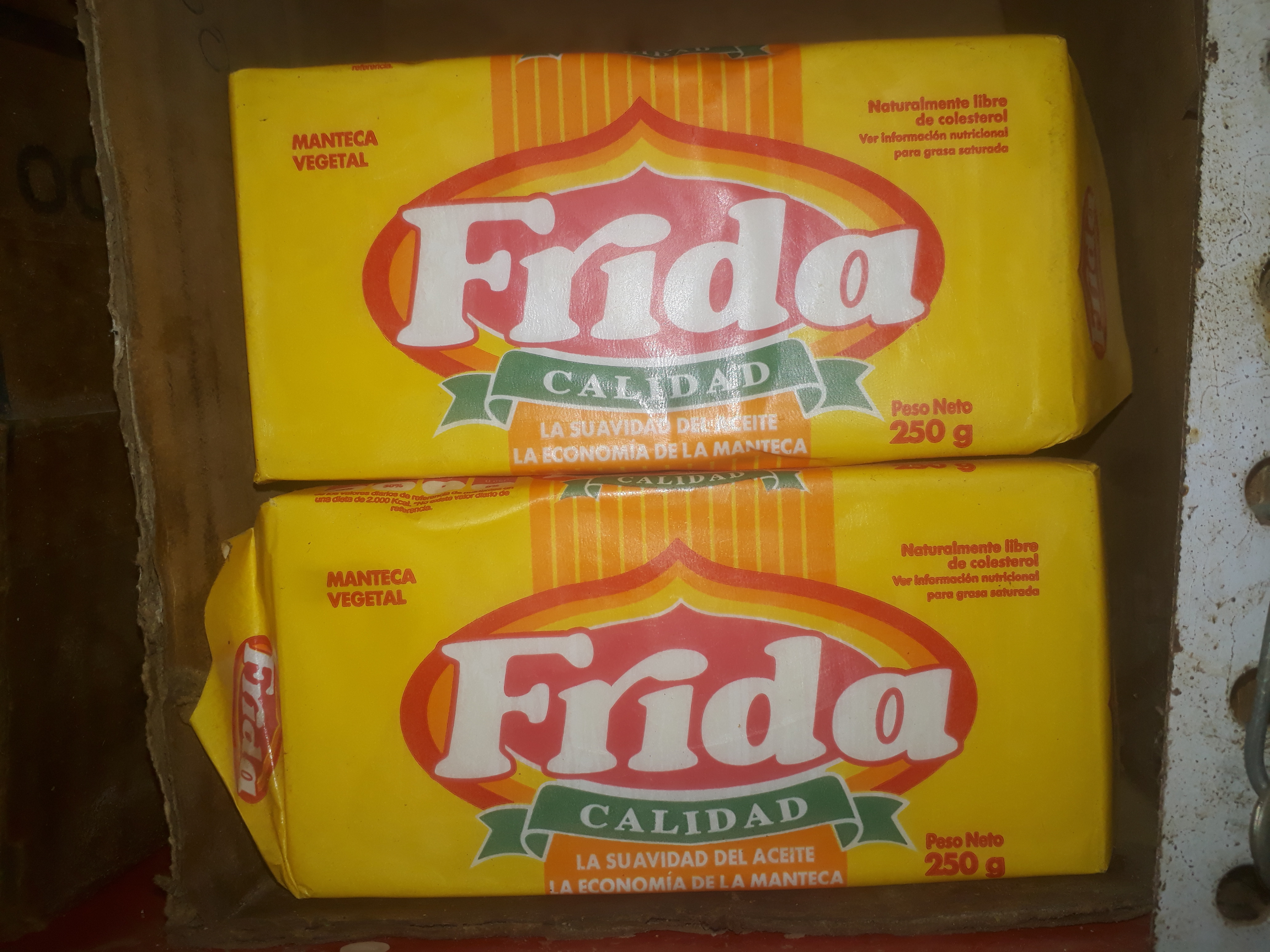 MANTECA VEGETAL FRIDA *250g