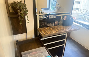 ヘアメイクブース