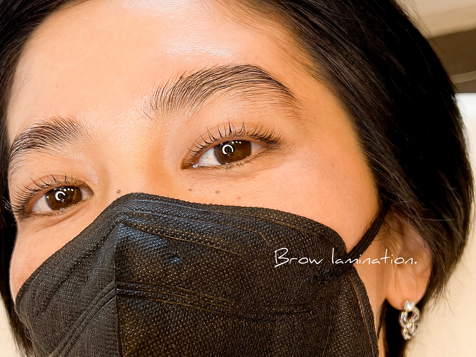 海外スタイル眉毛デザイン