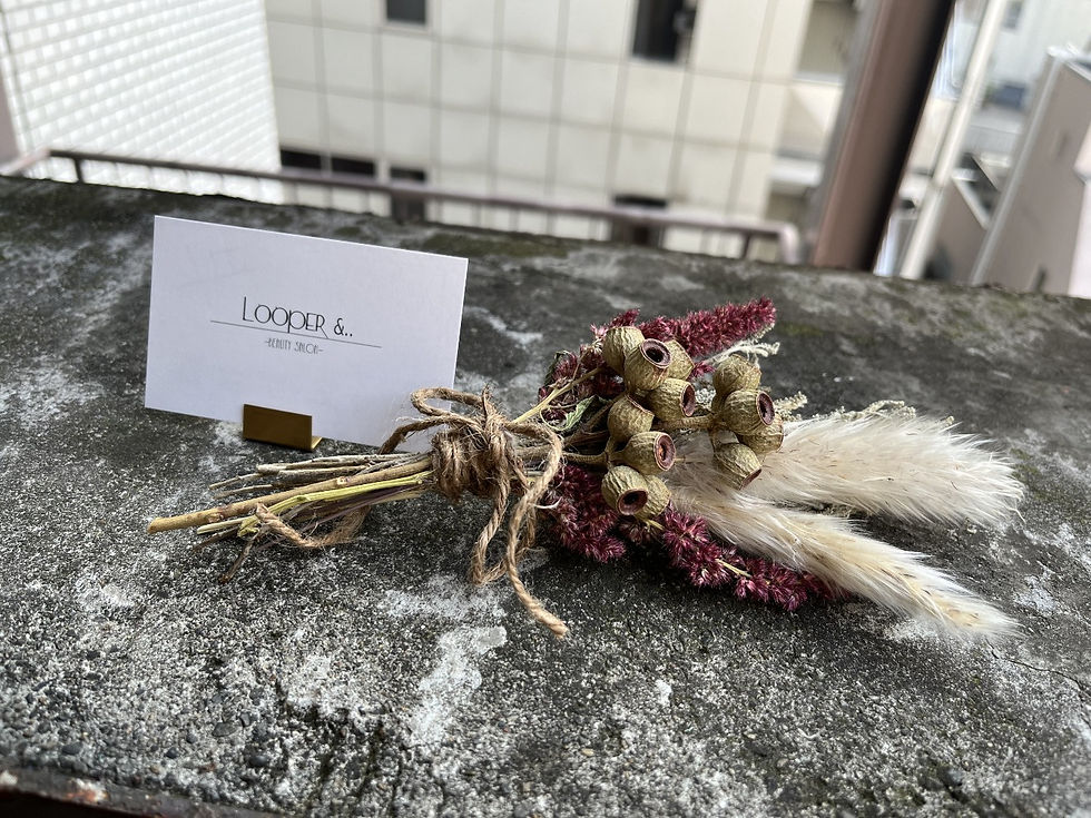 ドライフラワーギフト