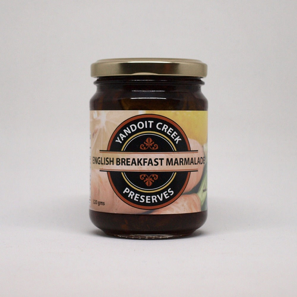 Yandoit Creek Preserves English Breakfast Marmalade