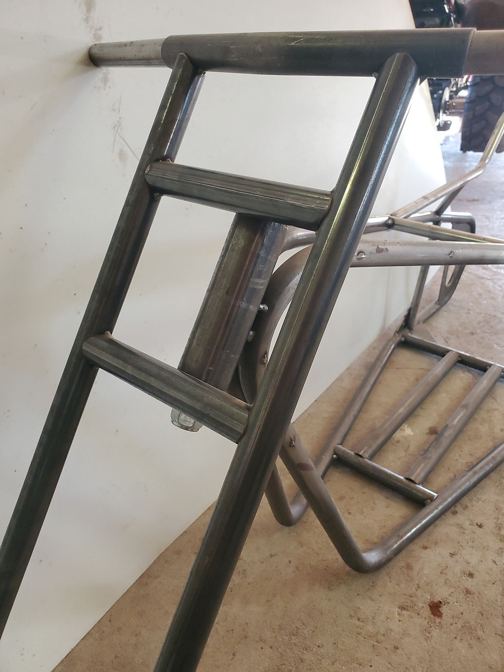 Thumbnail: Minibike fork neck.