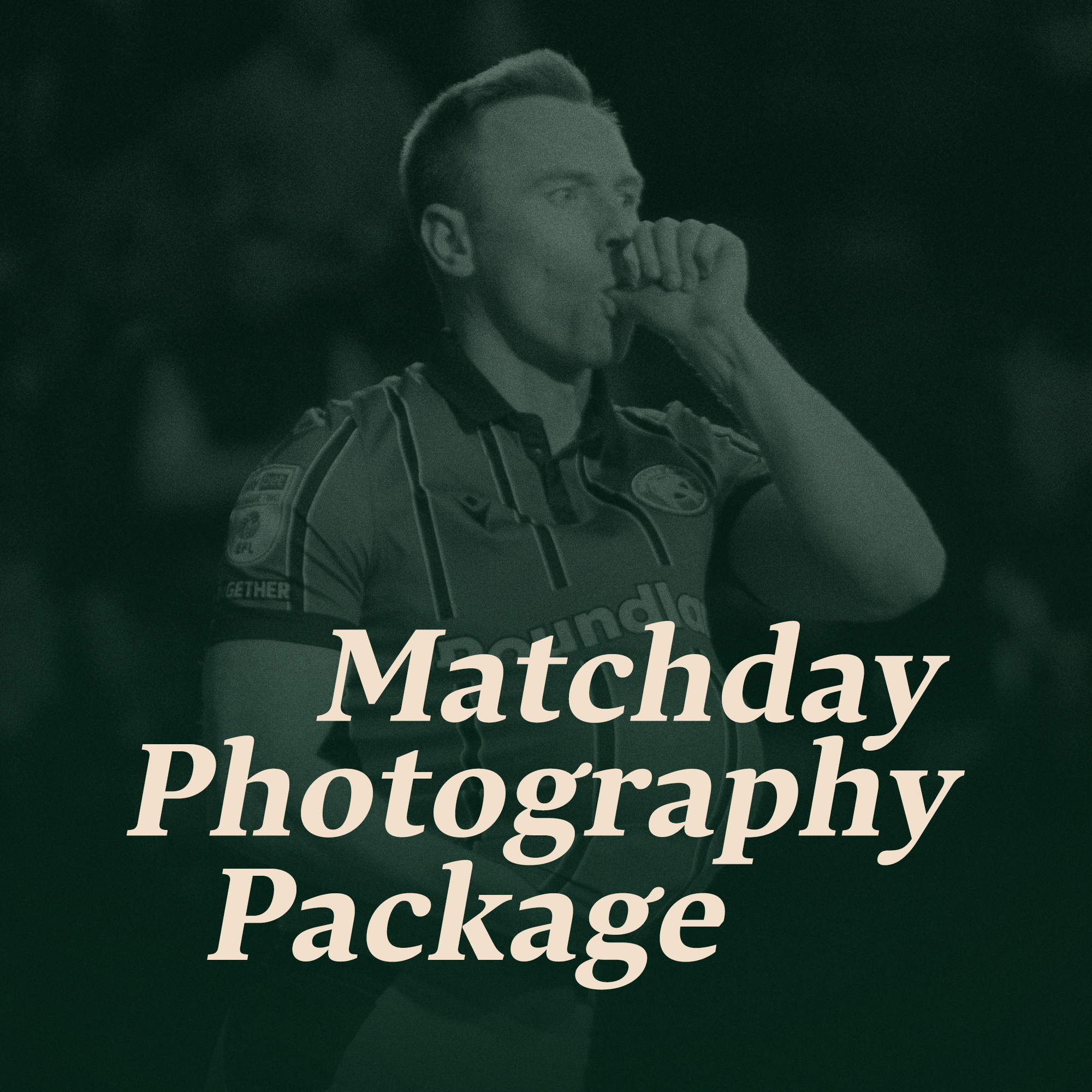 Matchday Photography Package
