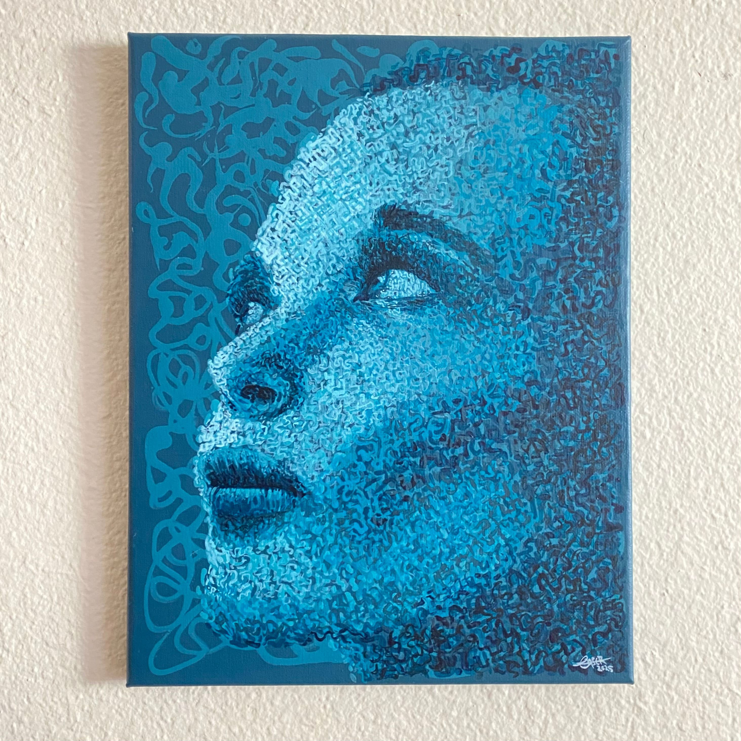 Scribbles series 0.1 - 11x14"