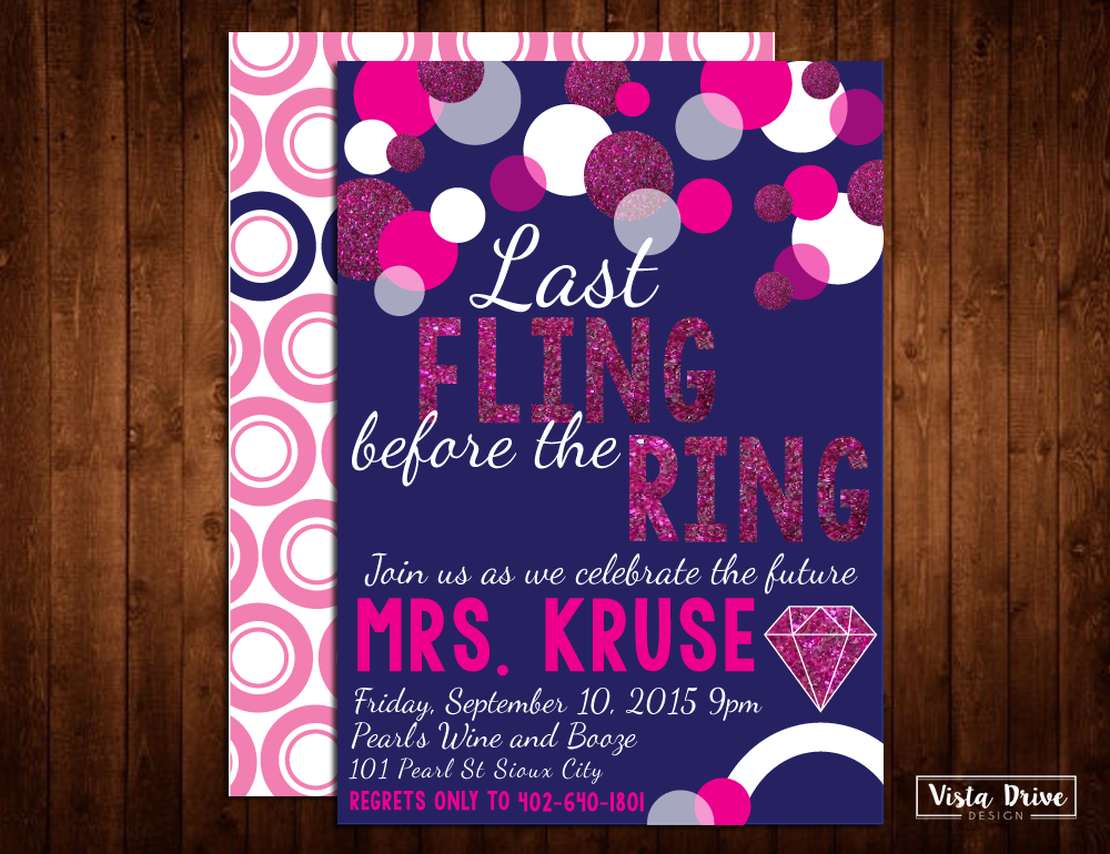 Bachelorette Party Invitation