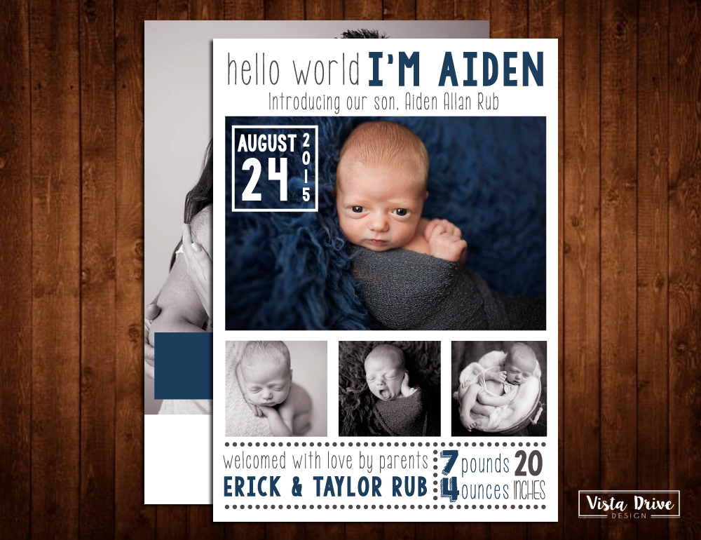 Birth Annoucement