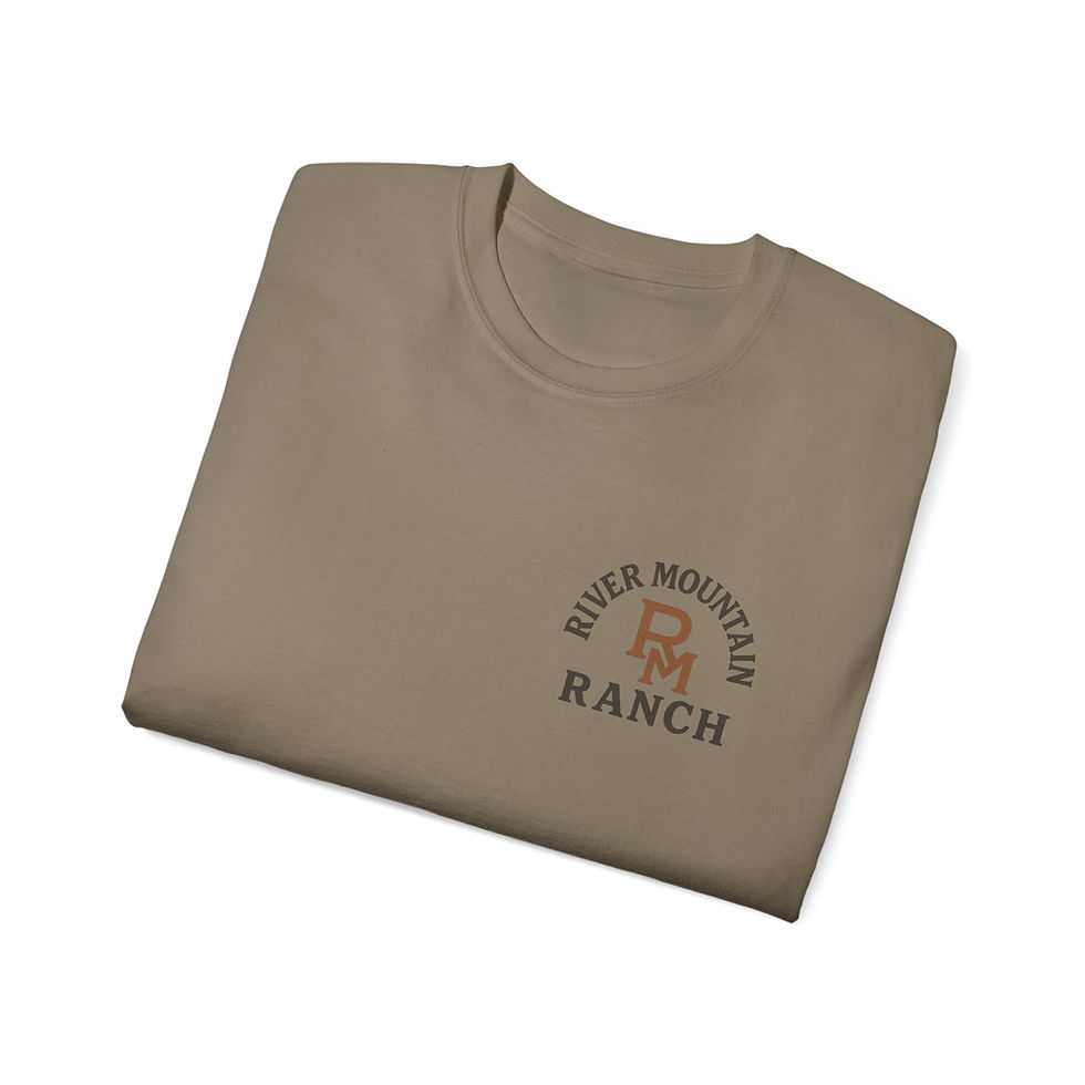 Thumbnail: Farms Not Pharma T‑Shirt — River Mountain Ranch Vintage Farm Graphic Tee