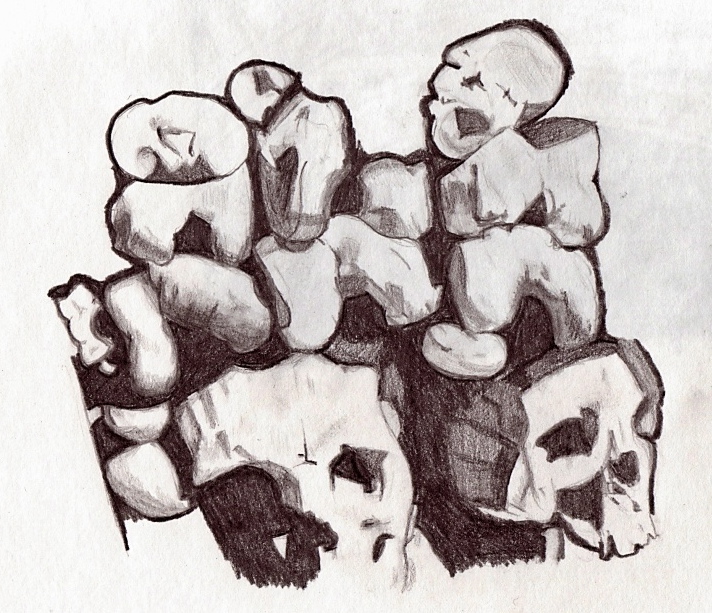 Paris Catacomb sketch