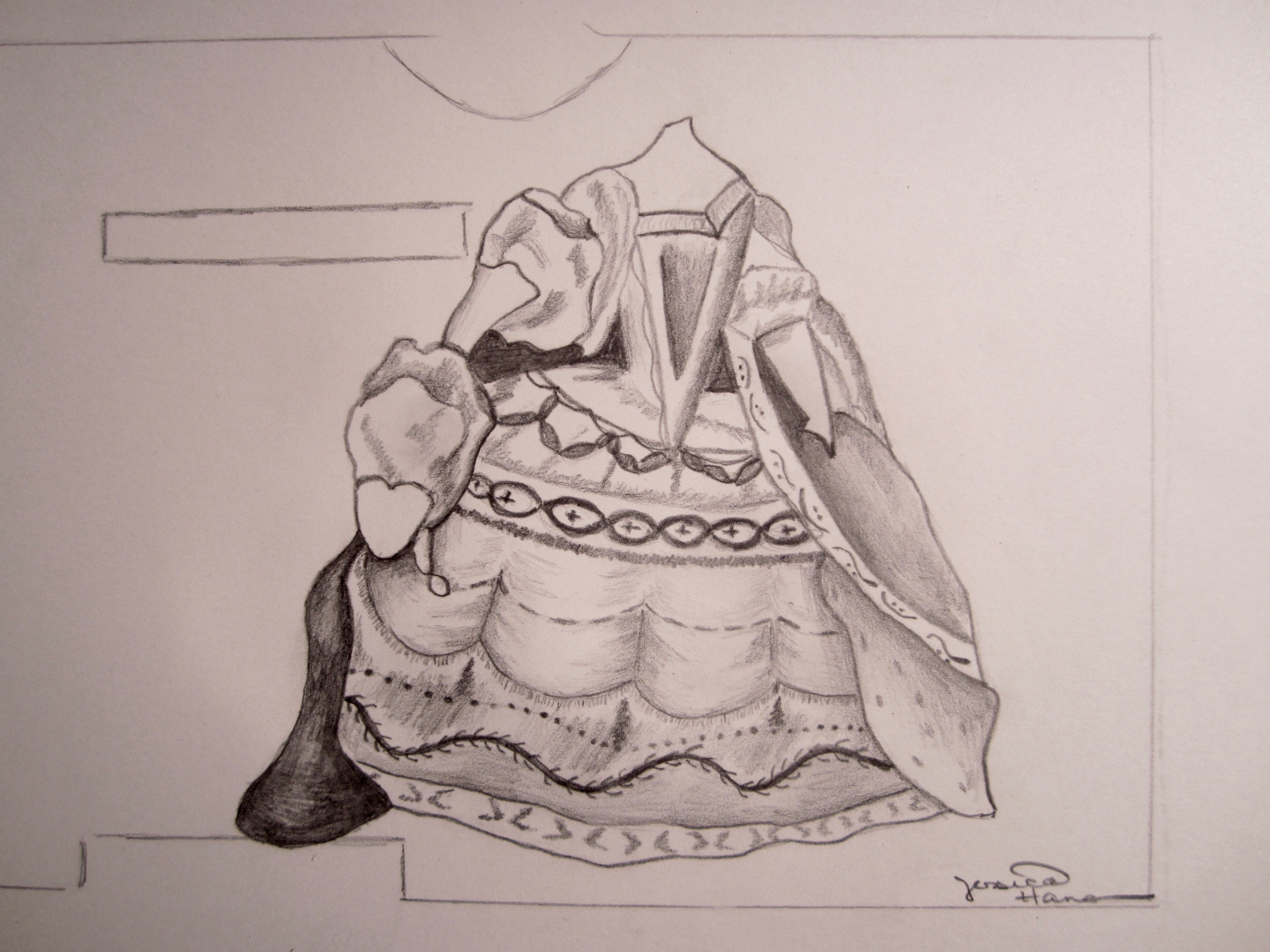 Sketch- Marie Antoinette
