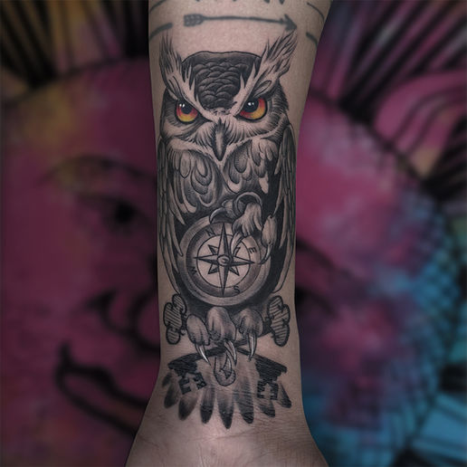 Owl Tattoo