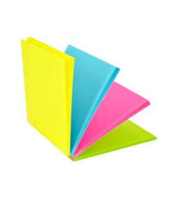 Sticky Notes Size 76mm x 76mm Cube Neon ( 21571 )