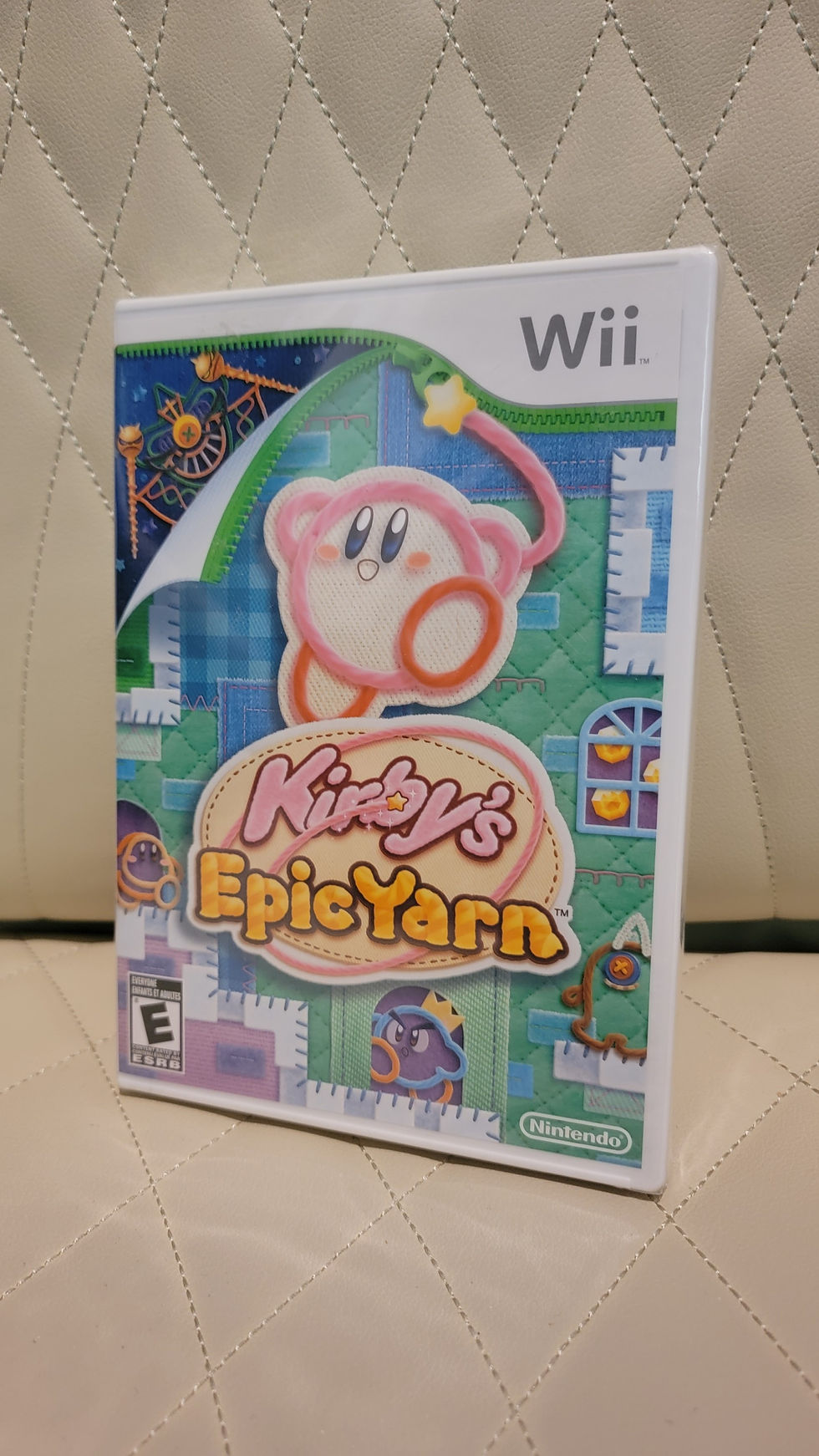 Kirby's Epic Yarn Wii Game