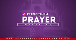 Prayer Ministry