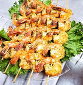 shrimp skewers