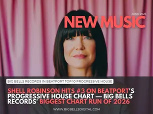 Shell Robinson Hits #3 on Beatport's Progressive House Chart