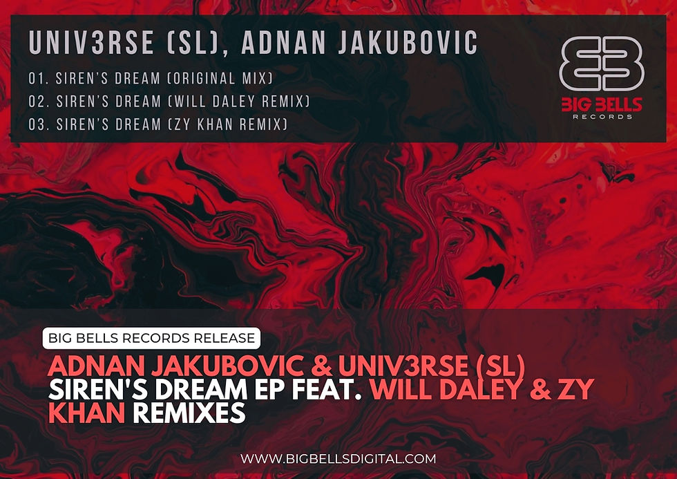 Big Bells Records EP by Adnan Jakubovic and Univ3rse SL