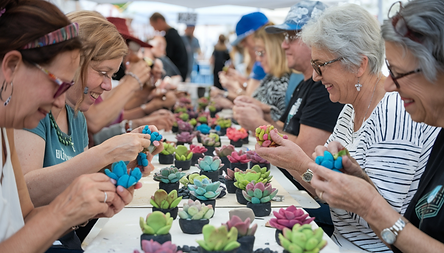 Workshops in polymer clay with Colorful Clay Works