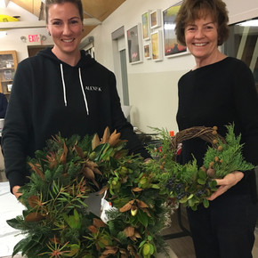 Holiday Wreath Weaving