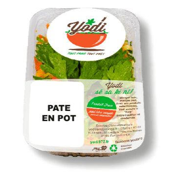 Pâté en pot | Yodi | Légumes frais découpés
