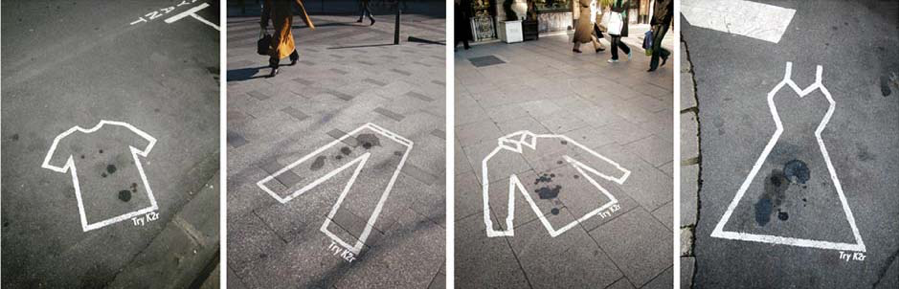 Paintag Street Marqueting Publicité sauvage