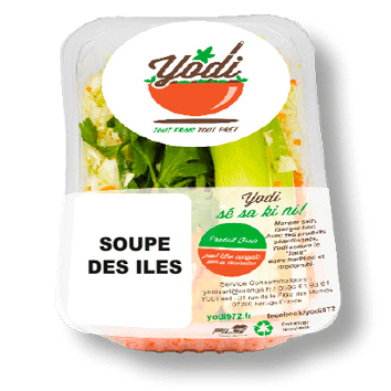 Soupe des Iles | Yodi | Légumes frais découpés 