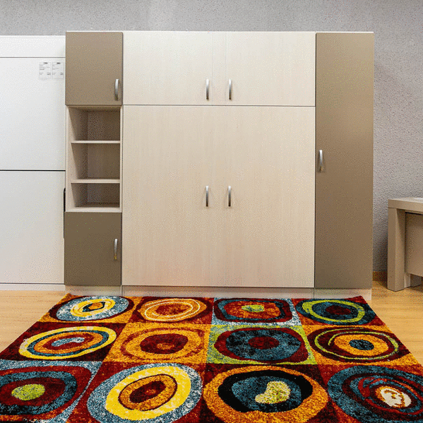 Animation Armoire lit escamotable | Meuble du Littoral | Mobilier Gain de place | Aigues Mortes