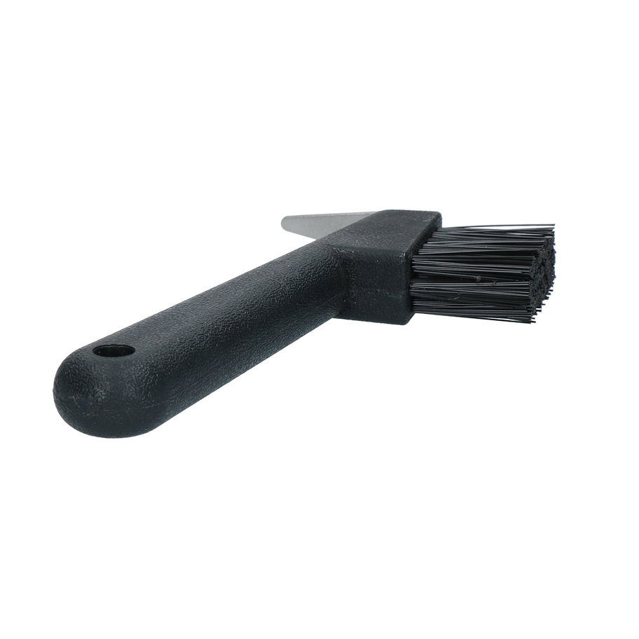 Brosse de nettoyage noire, outil en plastique, pour une surface propre, Flonimaux.