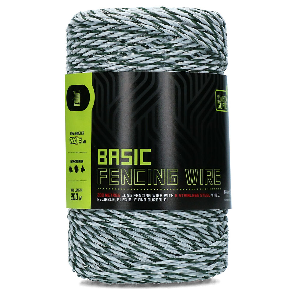 Rouleau de fil à clôture BASIC FENCING WIRE avec longues en HEXA(19mm).