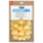 Sachet de KÄSE CRUNCHIES, FROMAGE CRUNCHIES, avec des cubes de fromage. 100% suisse Flonimaux.
