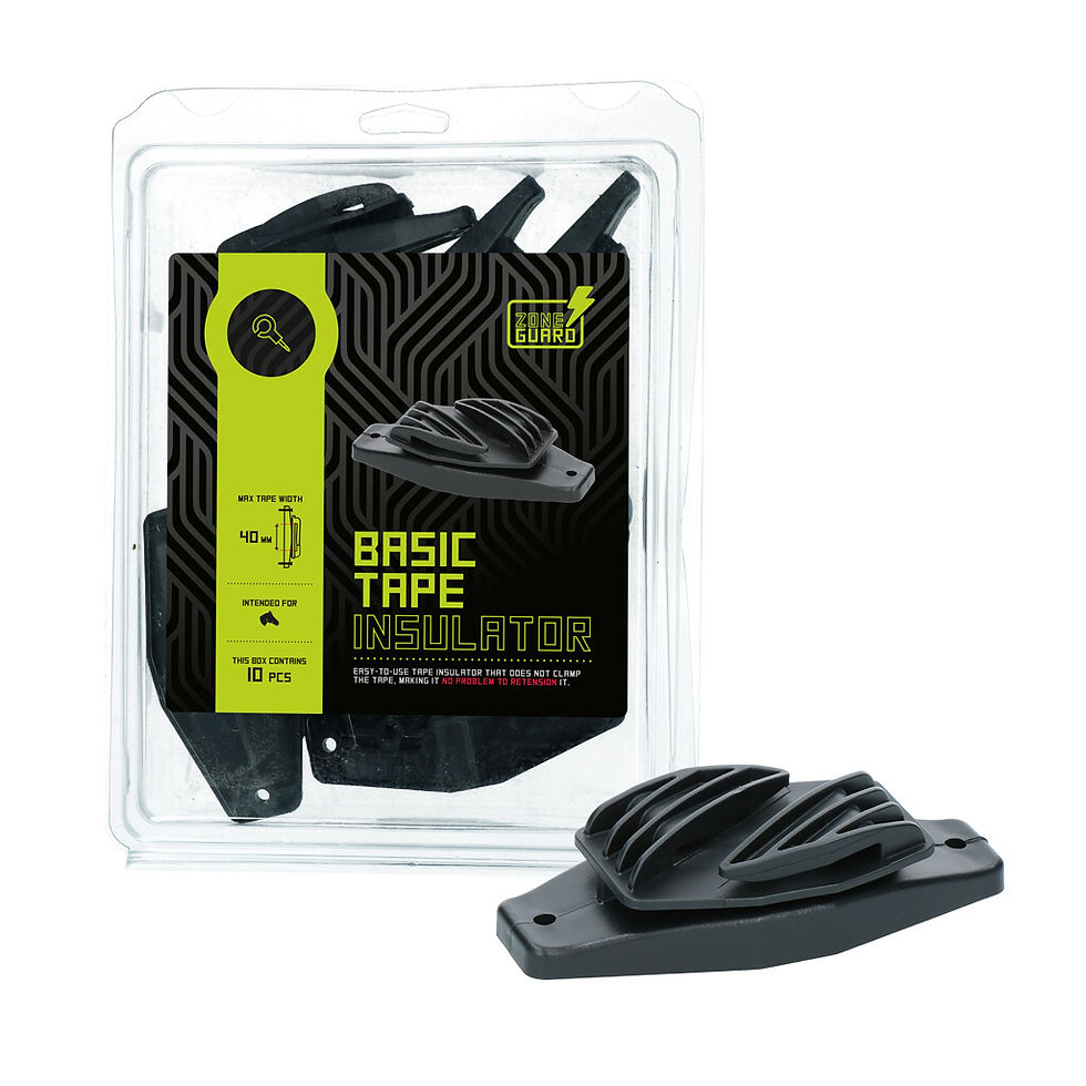 BASIC TAPE ISOLATEUR visible, Isolateur ZoneGuard Duo-Click Tape 60 mm, product packaging on white background.