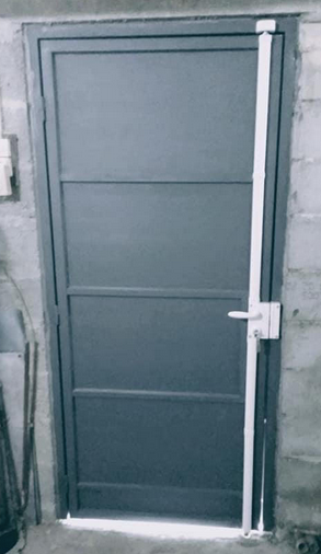 porte en inox