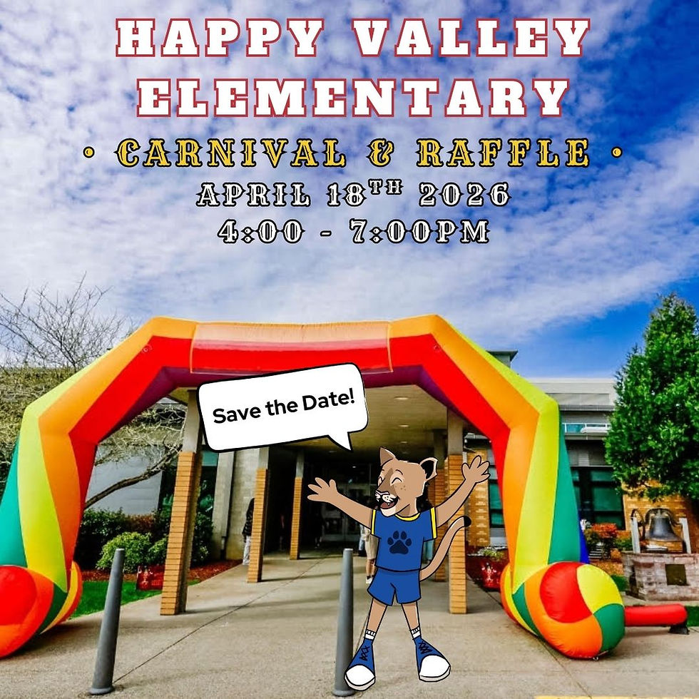 Happy Valley Elementary Carnival & Raffle