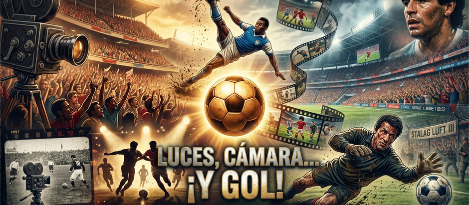 Luces, cámara... ¡y gol! La complicada (pero fascinante) historia del fútbol en la pantalla grande