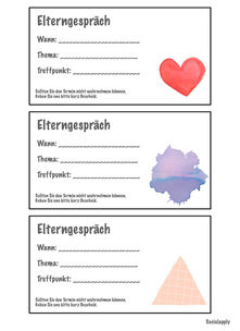 Reminder - Elterngespräch