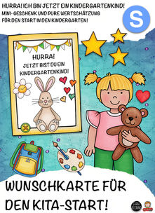 Wunschkarte - Kita-Kind
