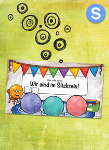 Türschild - Sitzkreis