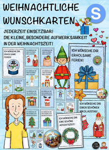 Weihnachtliche Wunschkarten