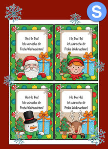 Weihnachtliche Grußkarten