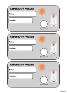 Astronauten - Ausweis