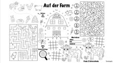 Aktivitätsblatt - Farm