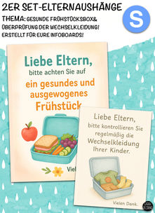 2er Set Elternaushänge